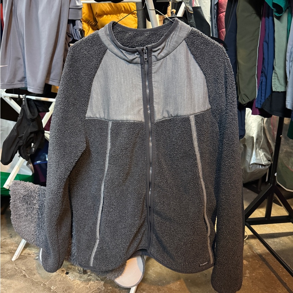 Jaanuu Men’s Full-Zip Fleece Jacket